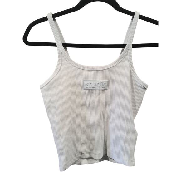 Logo Crop Tank Top Studio by Brandon Blackwood - Picture 1 of 6